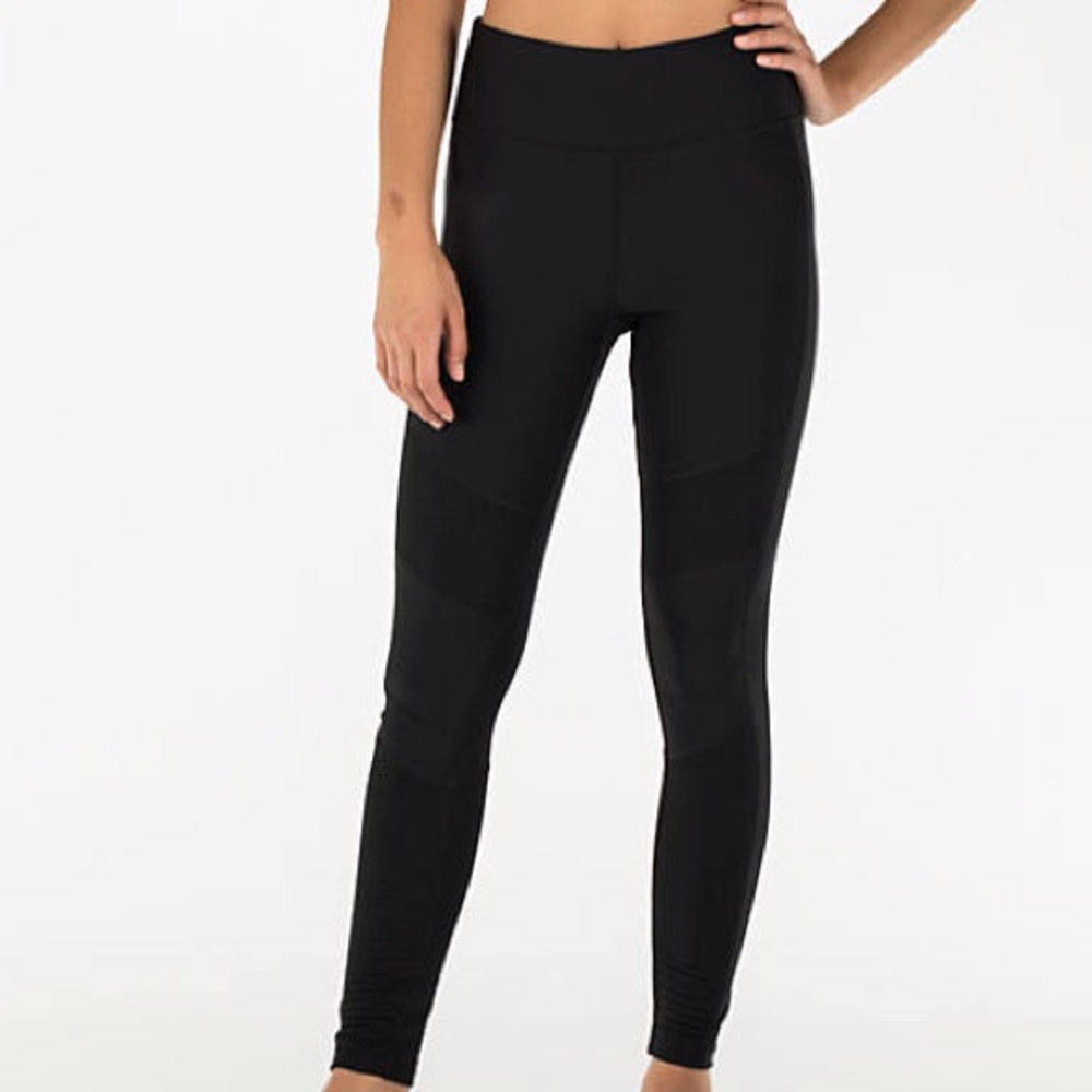 Moto Blocked Fitted Leggings - Picture 5 of 8
